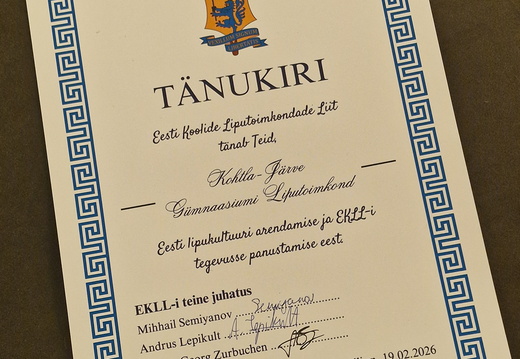 EKLL-i esimene asutamisaastapäev 19.02.2026